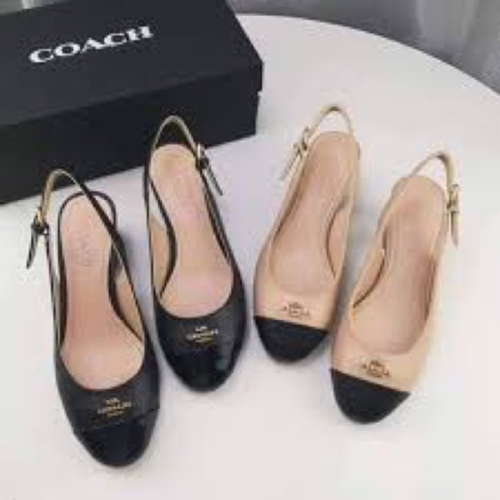 Coach Cap-Toe Slingbacks - Picture 10 of 10